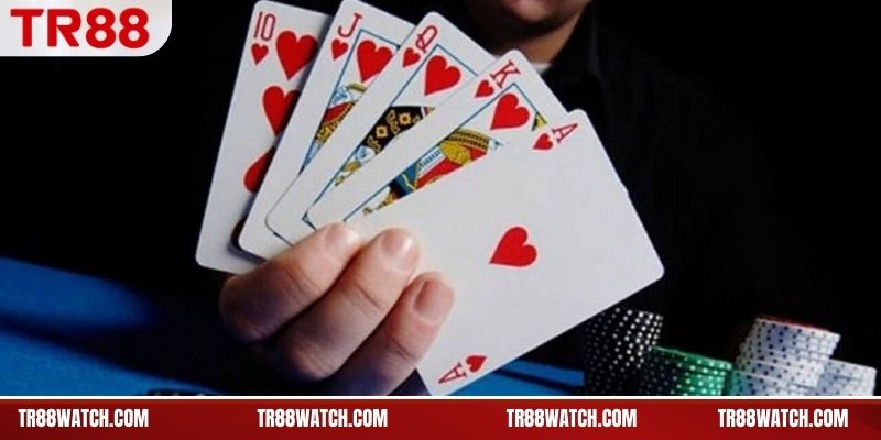 TR88 dấu hiệu nhận biết thế bài trên bàn bài